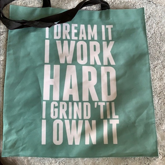 Handbags - Izzy & Liv green tote bag
